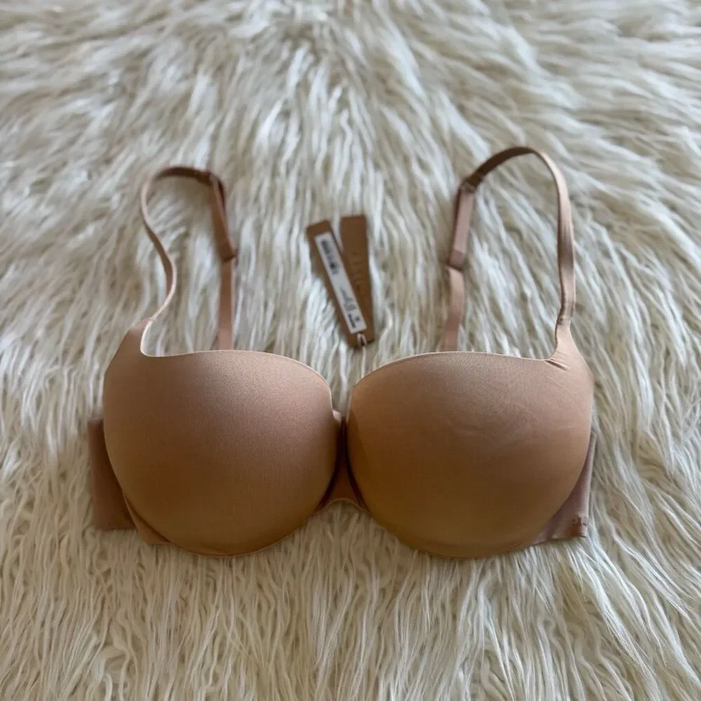 Skims Ultimate Balconette Push Up Bra Clay Size 34C (willing to trade for 34B) - Picture 1 of 6